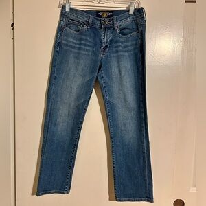 Lucky brand sweet n crop jeans